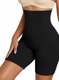 SLIMMY High-Waisted Sculpting Shorts – Seamless Tummy Control