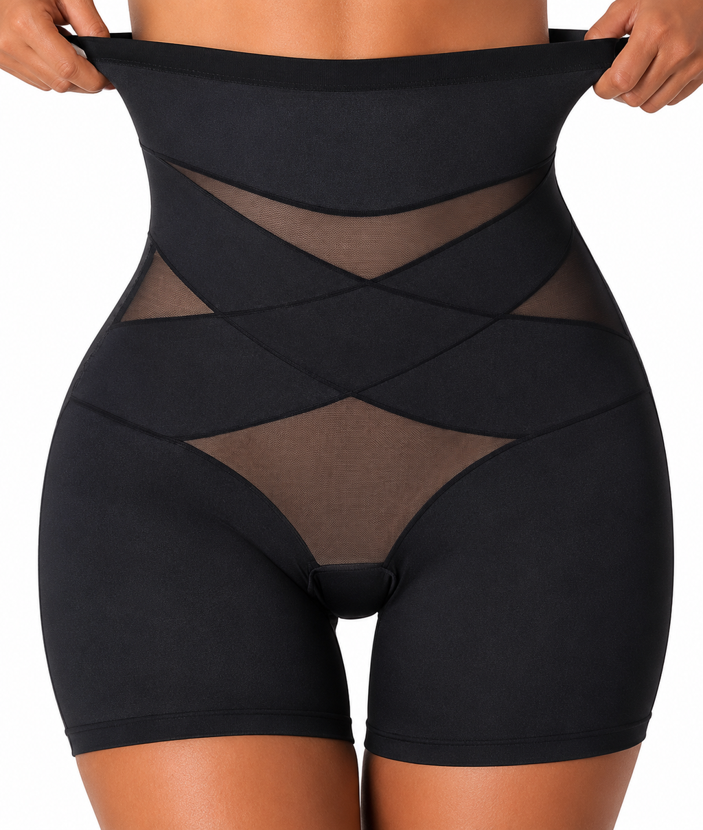 SLIMMY Ultra Sculpt Shorts – Premium High-Waisted Shapewear