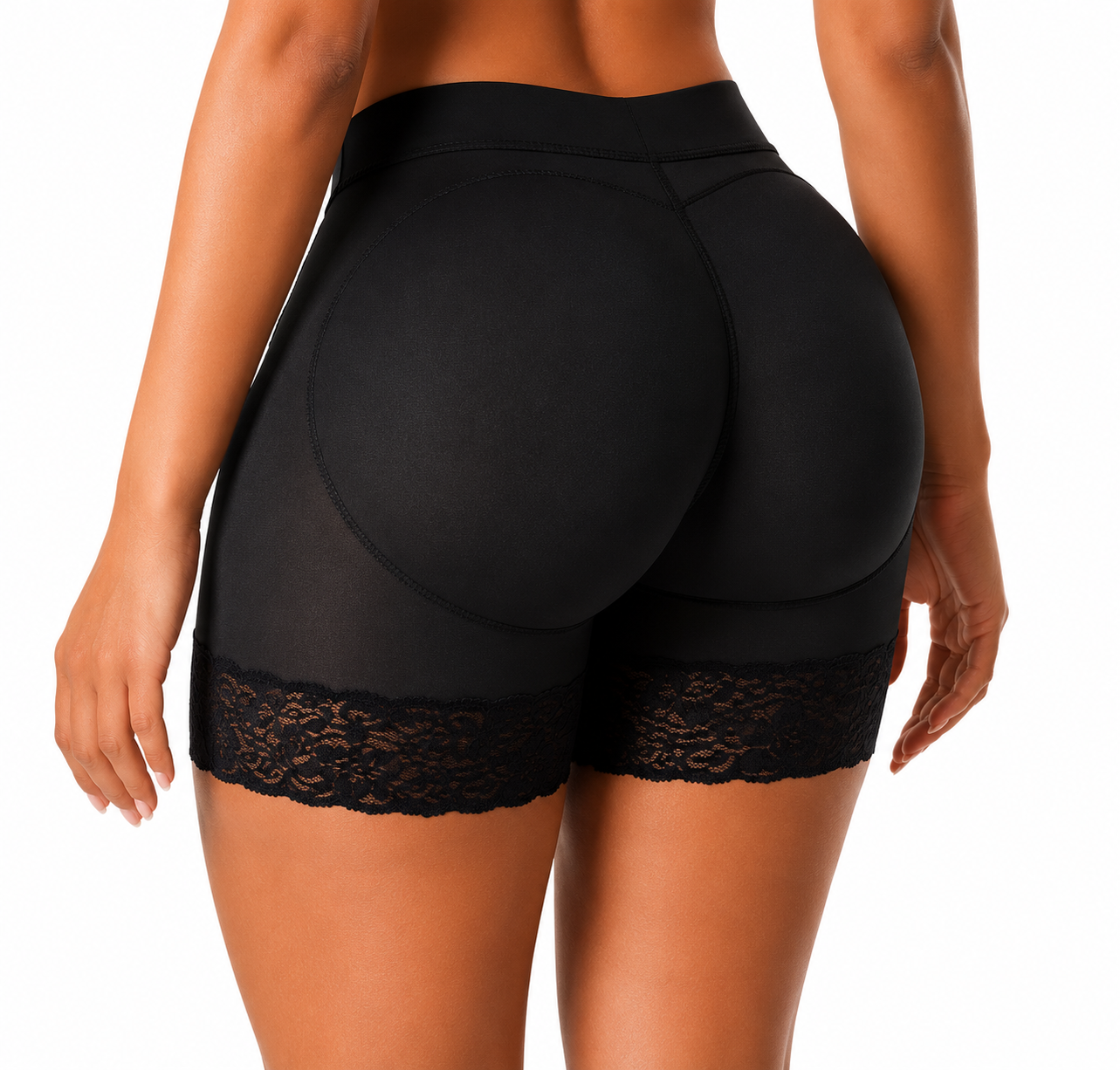 SLIMMY Butt Enhancer Shorts – Seamless Padded Shaping Shorts