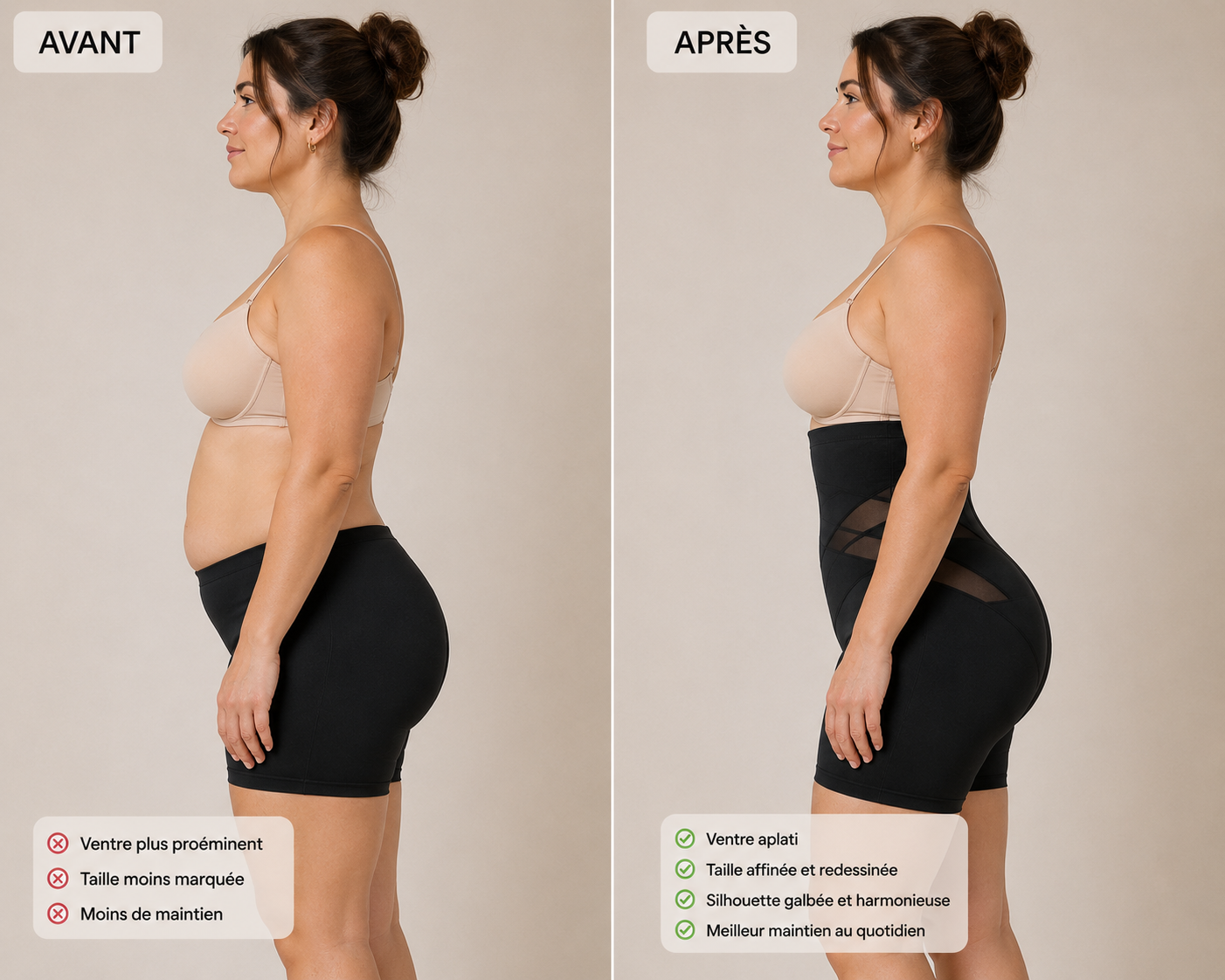 SLIMMY Ultra Sculpt Shorts – Premium High-Waisted Shapewear