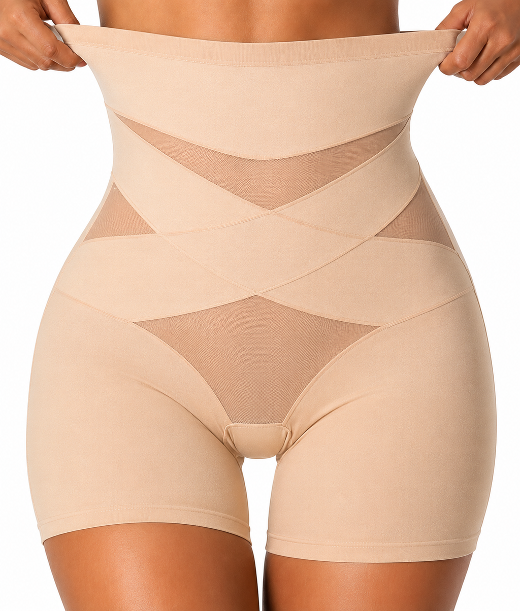 SLIMMY Ultra Sculpt Shorts – Premium High-Waisted Shapewear